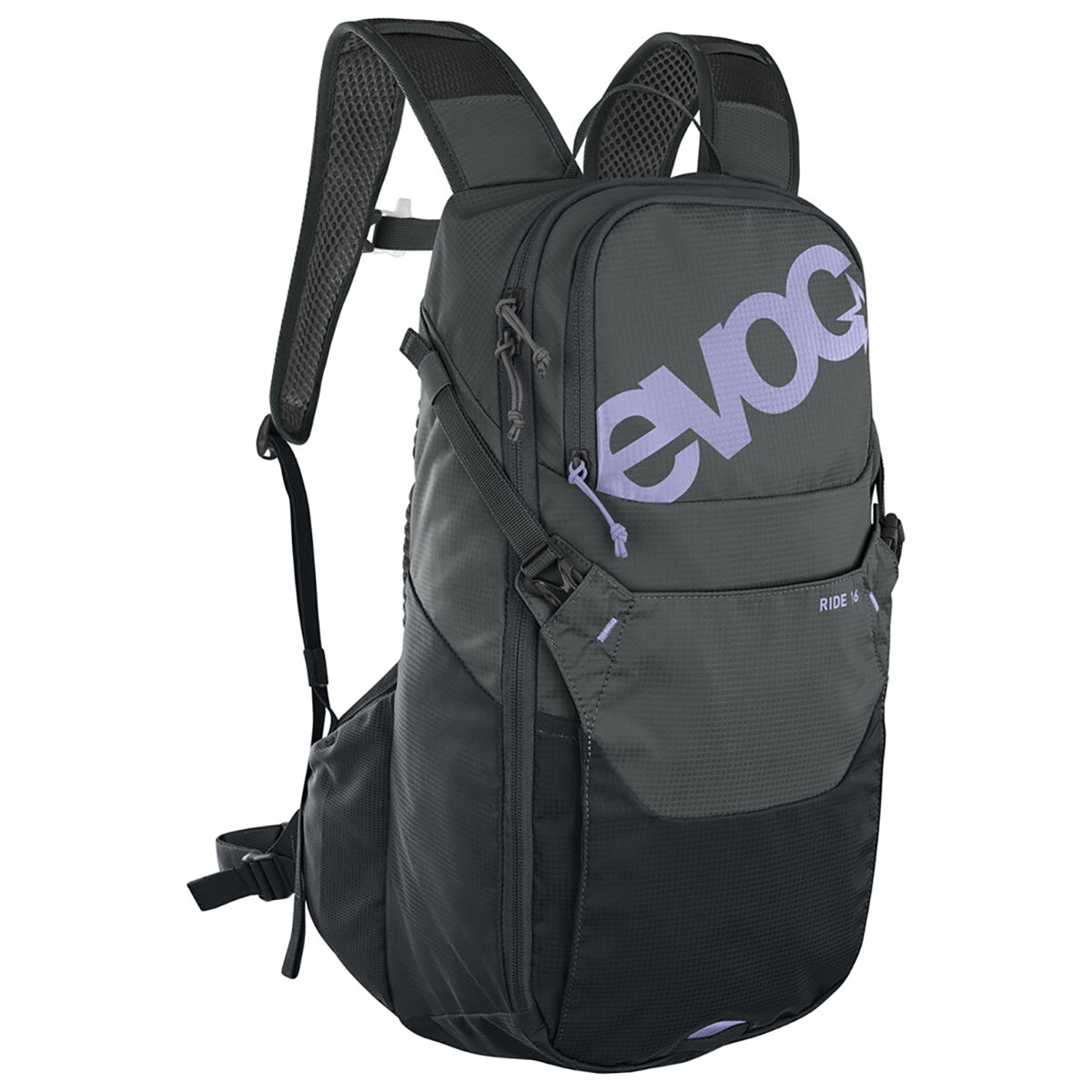 Mochila EVOC RIDE 16 Preto/Púrpura