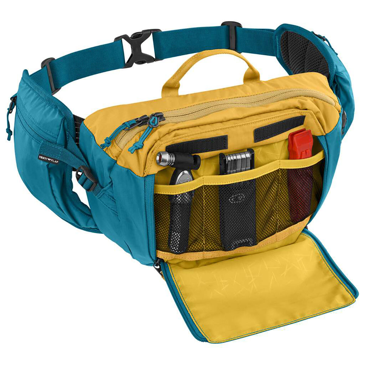 EVOC HIP PACK 3L Banana Bag Azul/Amarelo