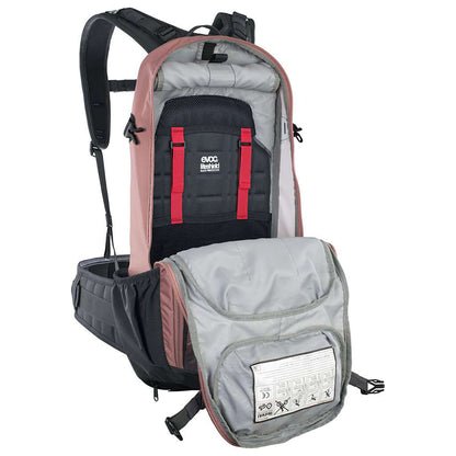 Mochila com Proteção Dorsal EVOC PROTECTOR FR ENDURO 16 L Rosa