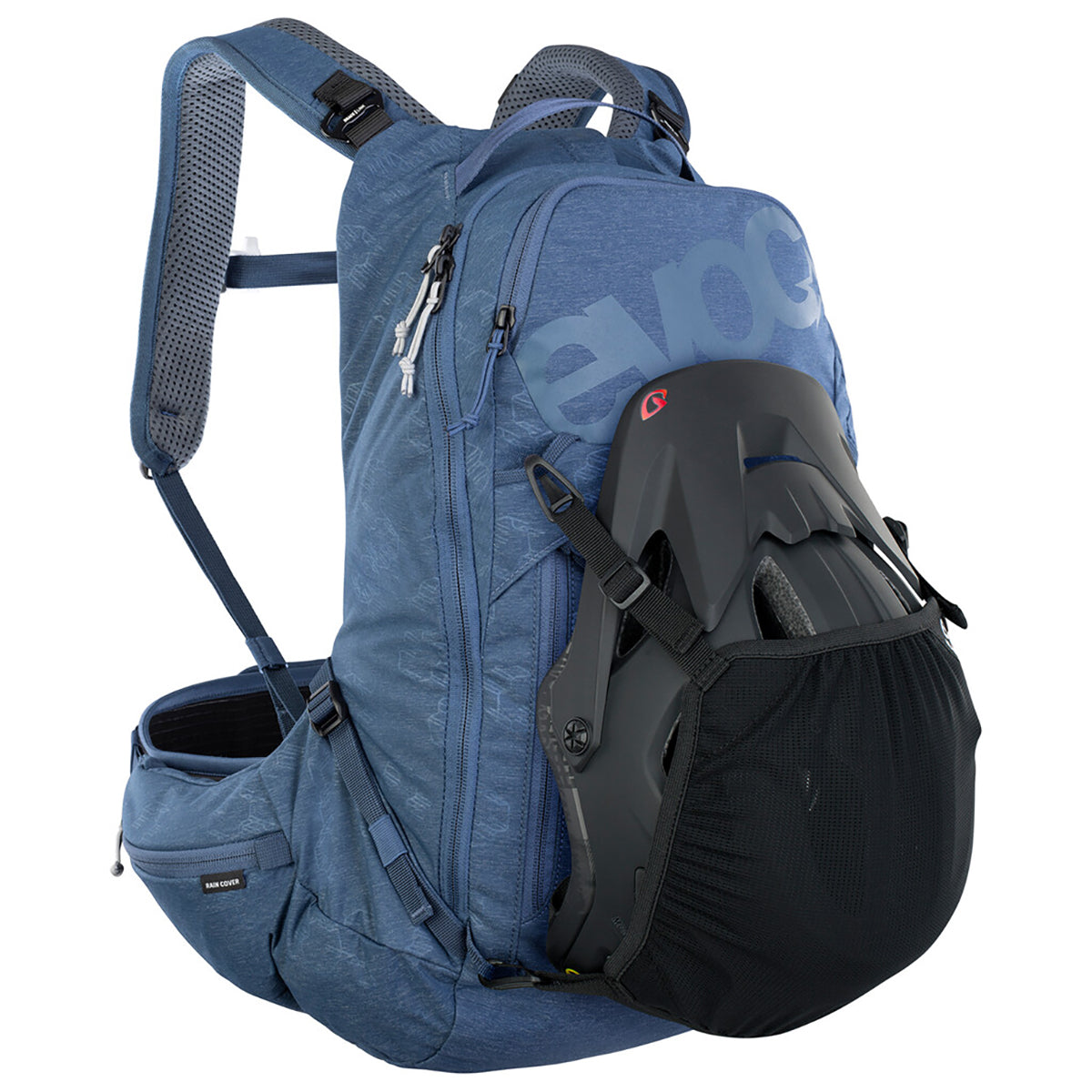 Mochila com Dorsal EVOC TRAIL PRO 16 Azul