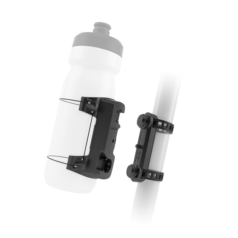 FIDLOCK TWIST UNI CONNECTOR + UNI BASE porta-garrafas Preto