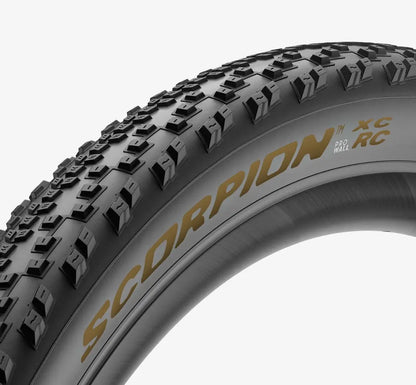 Pneu PIRELLI SCORPION XC RC 29x2.4 ProWall Tubeless Ready Souple Preto/Ouro 4354000