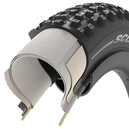 Pneu PIRELLI SCORPION XC M 29x2.4 ProWall Tubeless Ready Flexível Preto/Vermelho 4354600