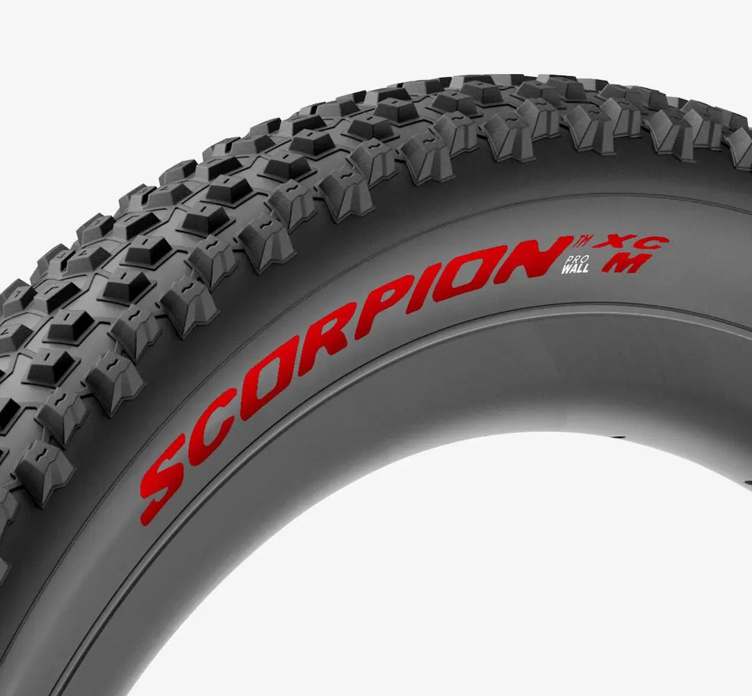 Pneu PIRELLI SCORPION XC M 29x2.4 ProWall Tubeless Ready Soft Preto/Vermelho 4354600