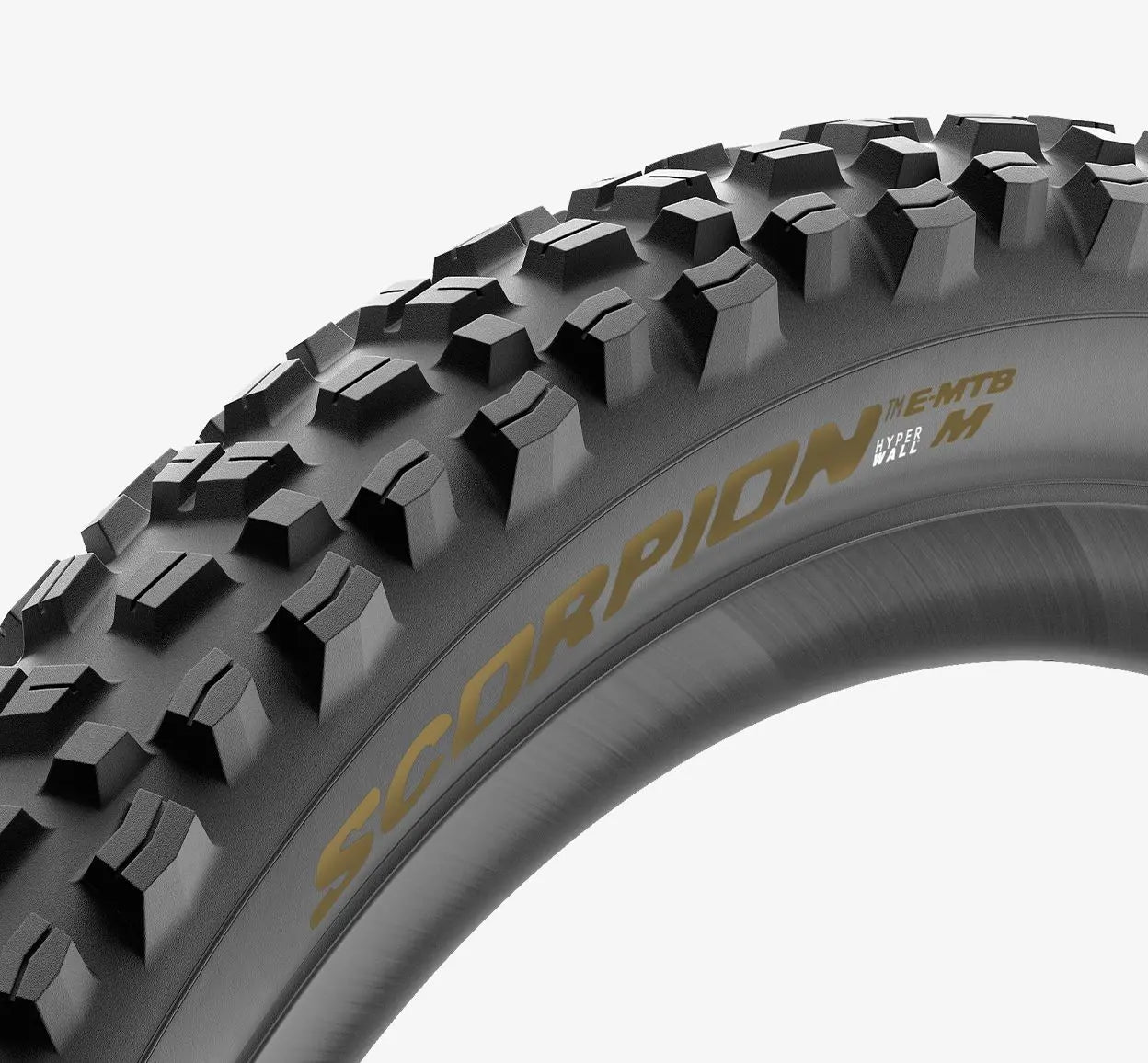 Pneu PIRELLI SCORPION E-MTB M 29x2.6 Tubeless Ready Soft Preto/Dourado 4355600