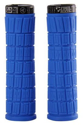 Punhos SB3 FLOWY AM Lock-On 130 mm Azul