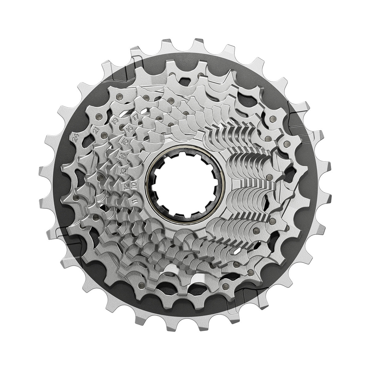 Cassete de 12 velocidades SRAM FORCE XG-1270 E1 – fotografia principal sobre fundo branco