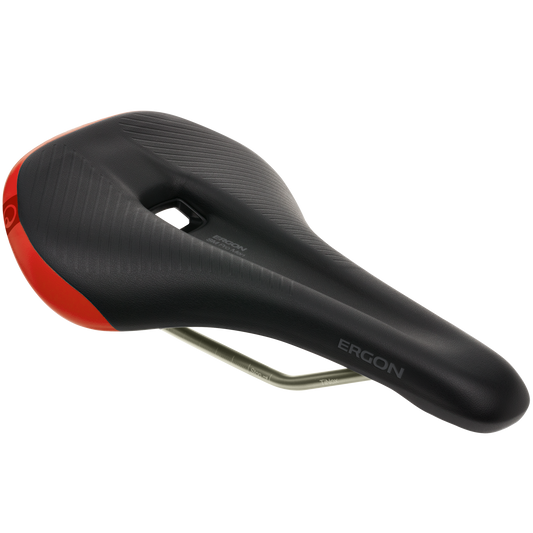 Selim ERGON SM Pro Risky Red M/L com carris TiNox