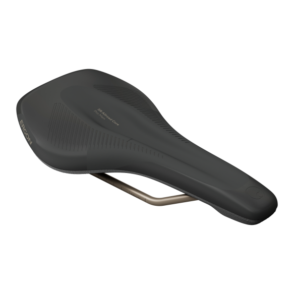 Selim ERGON SR Allroad Core Pro para homem em preto stealth