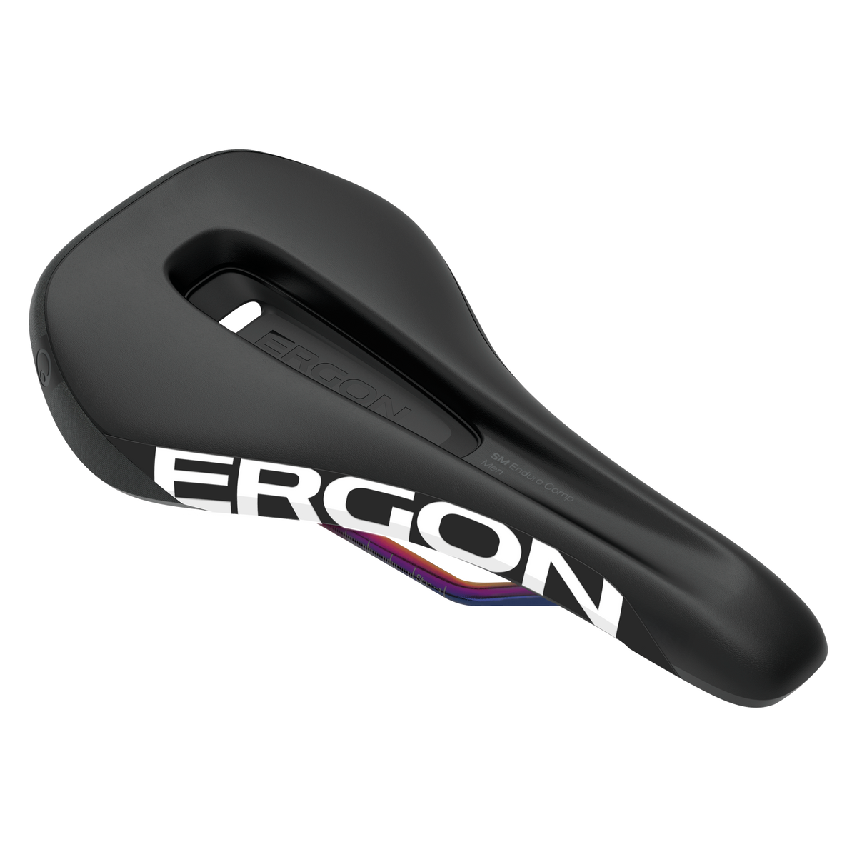 Selim ERGON SM Enduro Comp Oil Slick M/L com carris CrMo