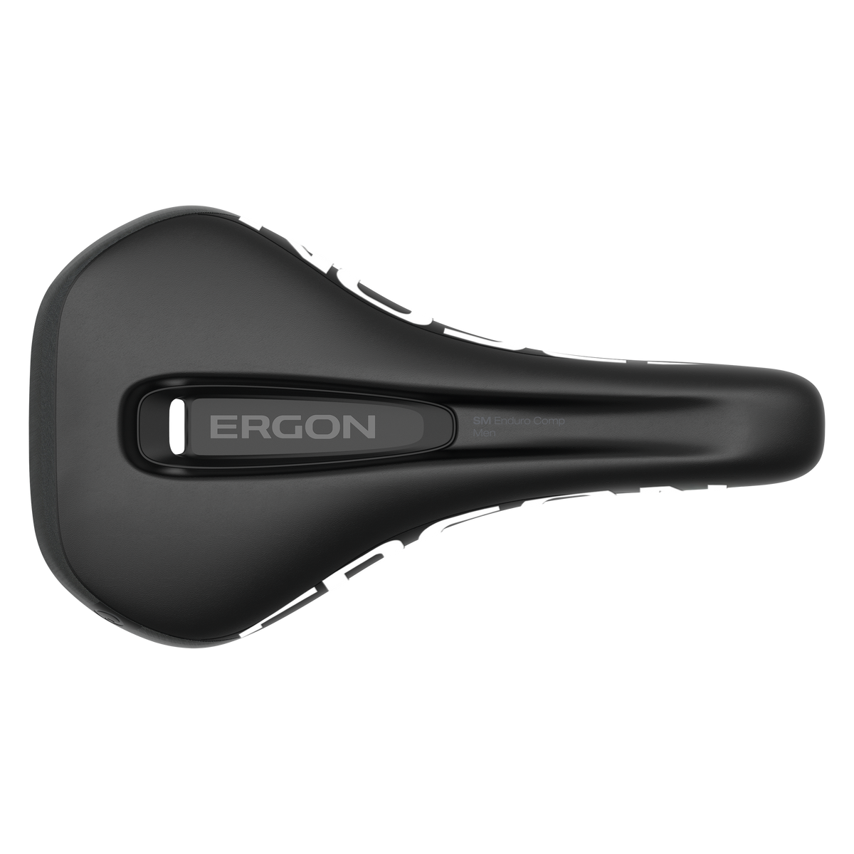 Selim ERGON SM Enduro Comp Oil Slick M/L com carris CrMo — pormenor