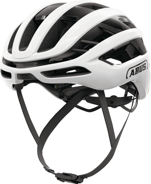 Capacete de estrada ABUS AIRBREAKER 2.0 MIPS Branco brilhante