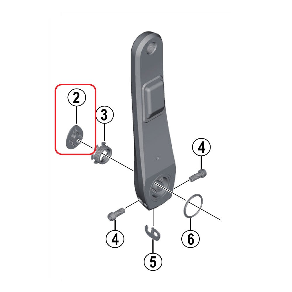 Tampa de Manivela SHIMANO para Pedaleira FC-R9100-P