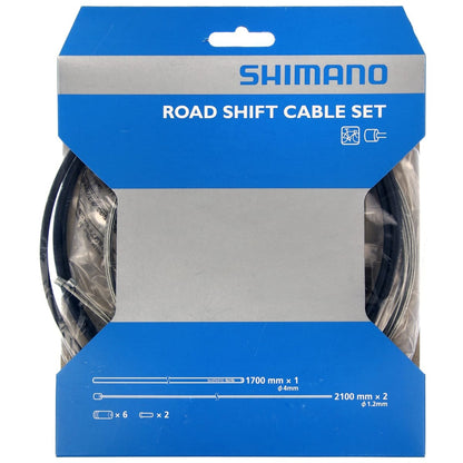 Kit de Cabos e Bainhas de Desviador SHIMANO Aço