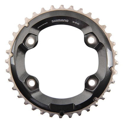 Prato Exterior SHIMANO XT M8000 11V Duplo 4 Furos 96 mm