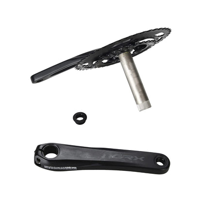 Conjunto pedaleiro 11V SHIMANO GRX RX600 Sub-Compact