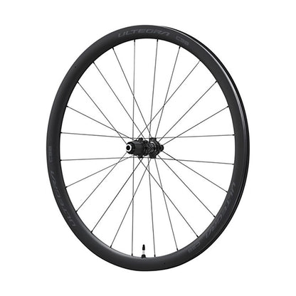 Roda Traseira em Carbono SHIMANO ULTEGRA R8170-C36 Tubeless Ready (Center Lock)