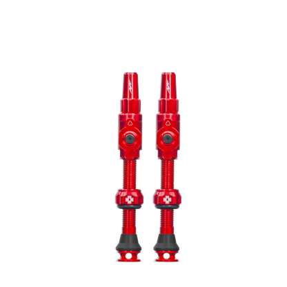 Válvulas Tubeless MUC-OFF Big Bore Lite (Presta) Large Vermelho