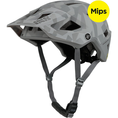 Capacete de BTT IXS TRIGGER AM MIPS Camo Cinzento