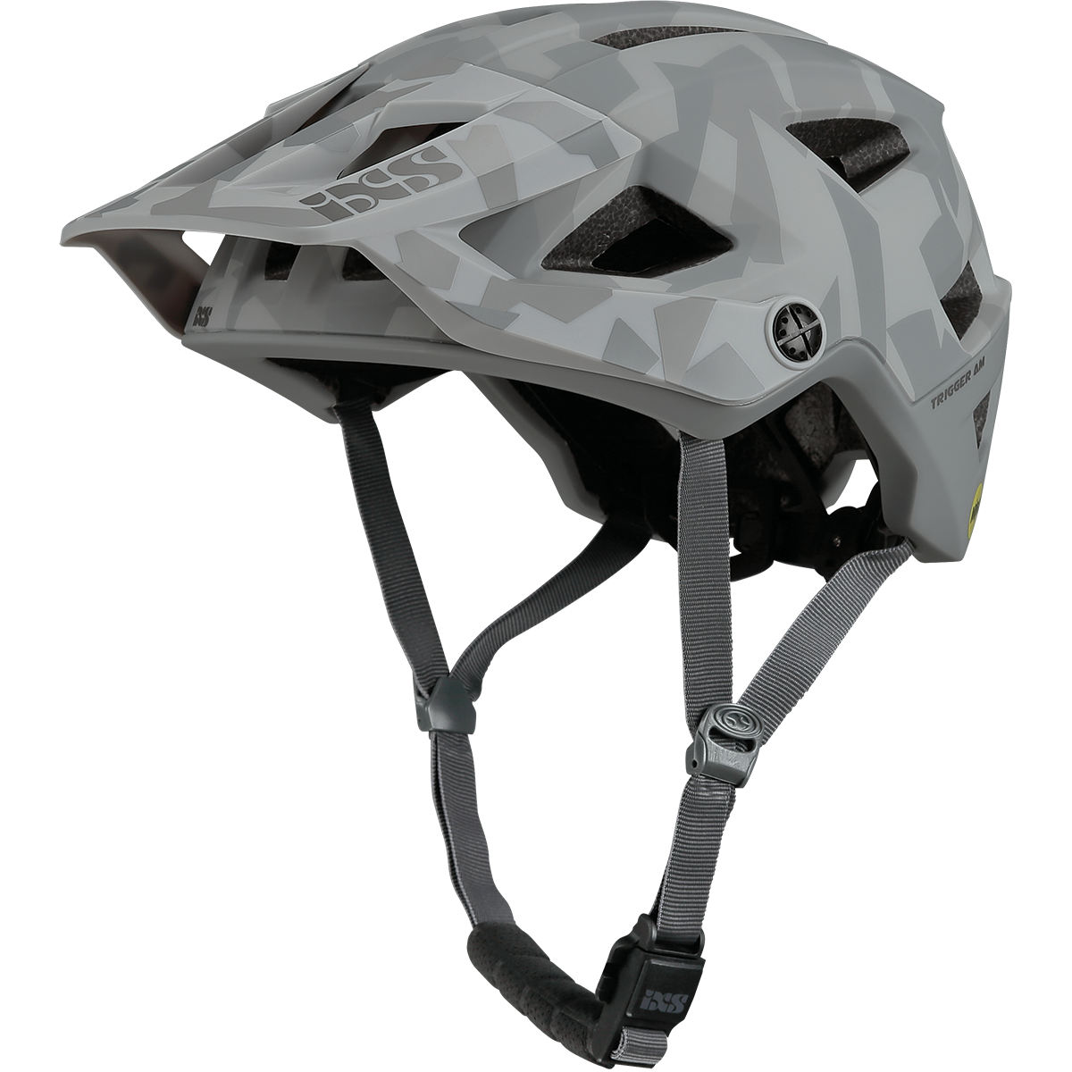 Capacete de BTT IXS TRIGGER AM MIPS Camo Cinzento