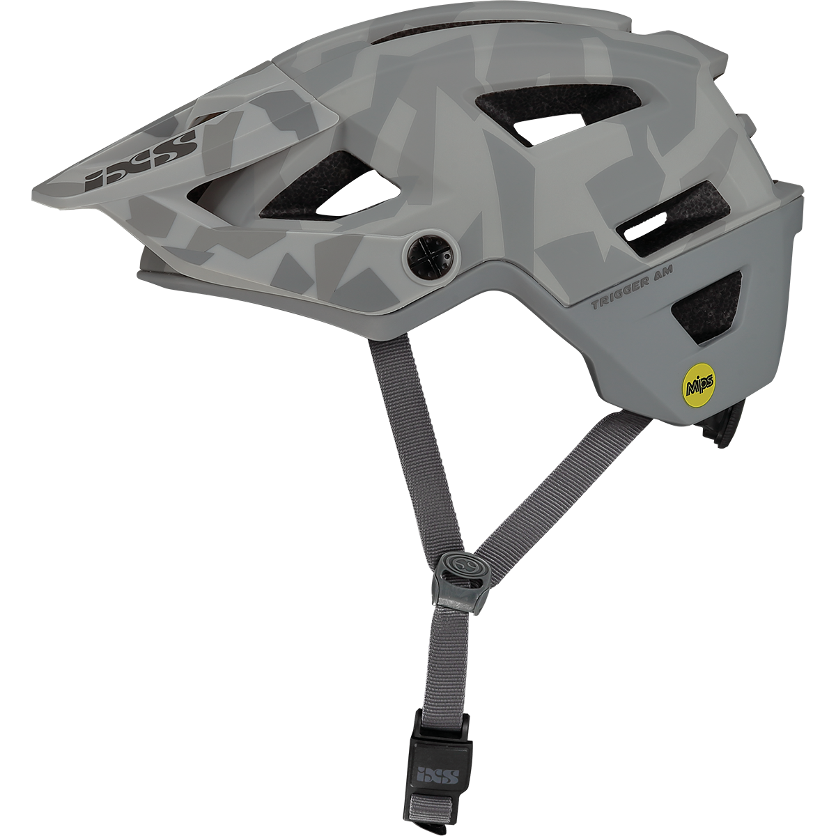 Capacete de BTT IXS TRIGGER AM MIPS Camo Cinzento