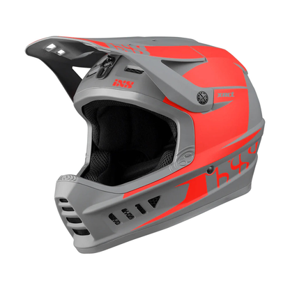Capacete MTB IXS XACT EVO Vermelho/Cinzento