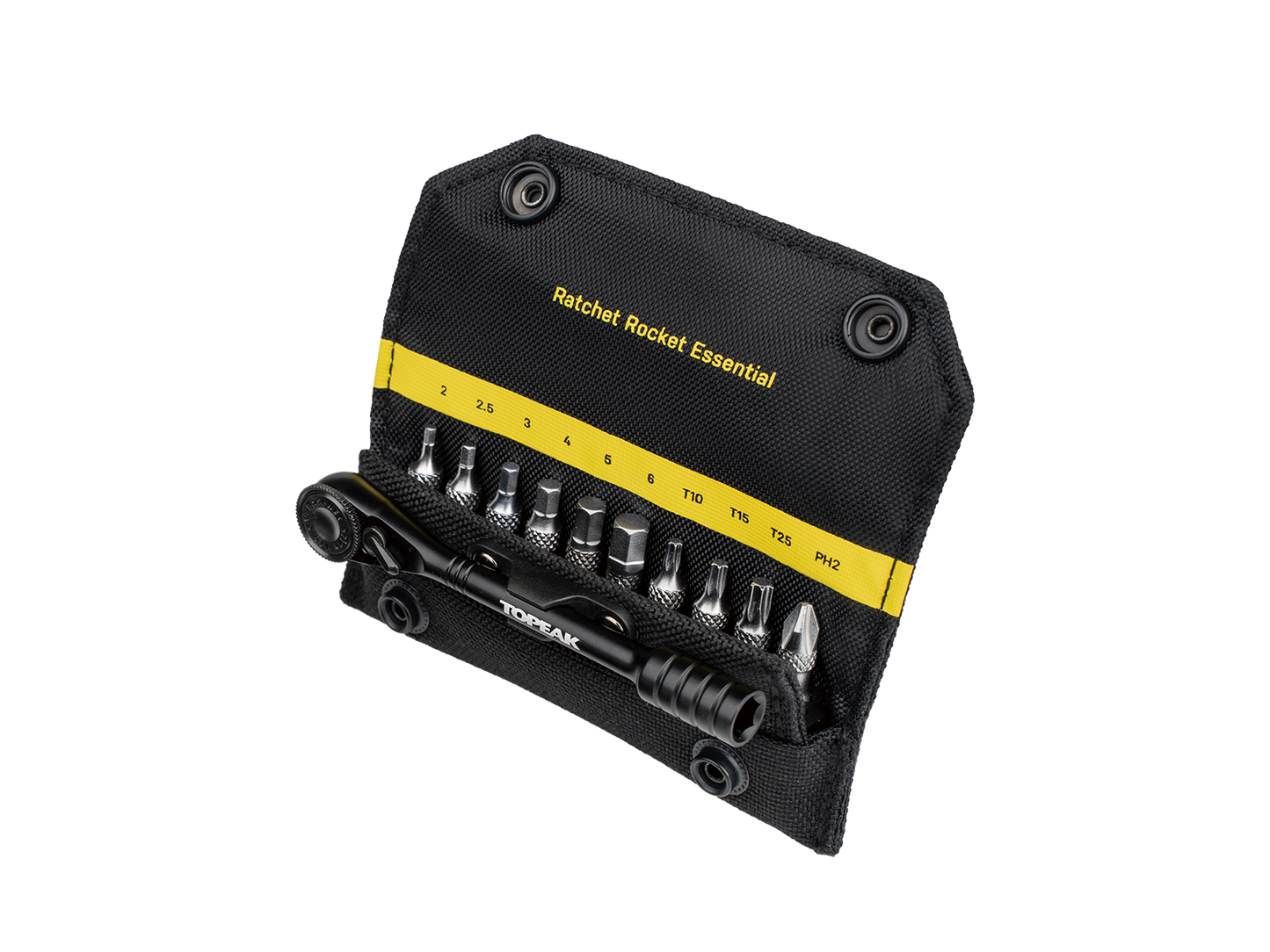 Chave de roquete compacta TOPEAK RATCHET ROCKET ESSENTIAL Preto