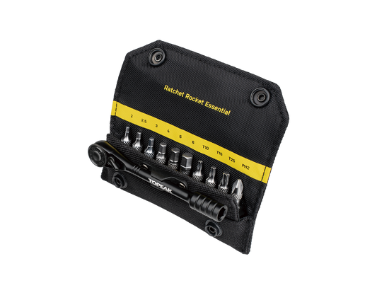 Chave de roquete compacta TOPEAK RATCHET ROCKET ESSENTIAL Preto