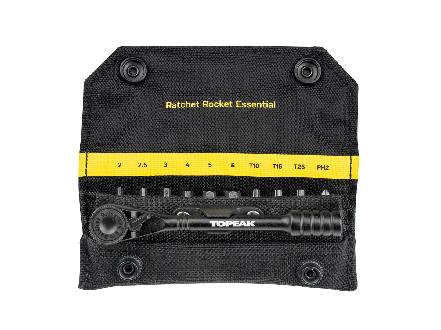 Chave de roquete compacta TOPEAK RATCHET ROCKET ESSENTIAL Preto