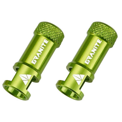 Desmonta-Válvula Tampão de Válvula GRANITE DESIGN JUICY NIPPLE (x2) Verde