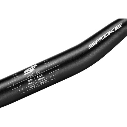 Guiador SPANK SPIKE RACE VIBROCORE Rise 15mm 31,8/800 Preto