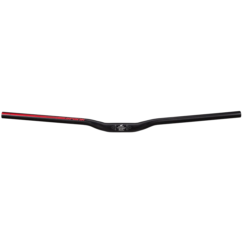 SPANK SPOON 800 Rise 20mm 800mm Preto/Vermelho Cabide