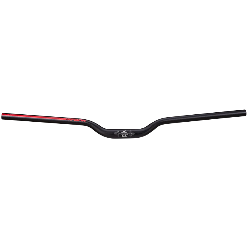 SPANK SPOON 800 Rise 40mm 800mm Preto/Vermelho Cabide