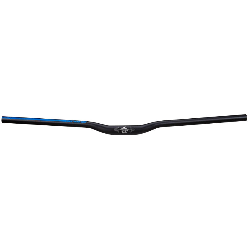 SPANK SPOON 800 Rise 20mm 800mm Preto/Azul Cabide