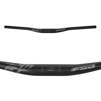 Guiador FSA COMET Alumínio Rise 15mm 35/760mm Preto