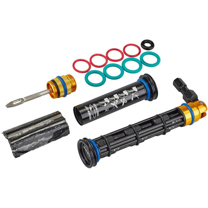 Kit de Reparação Tubeless + Multi-Ferramentas L Integrado Guiador LEZYNE