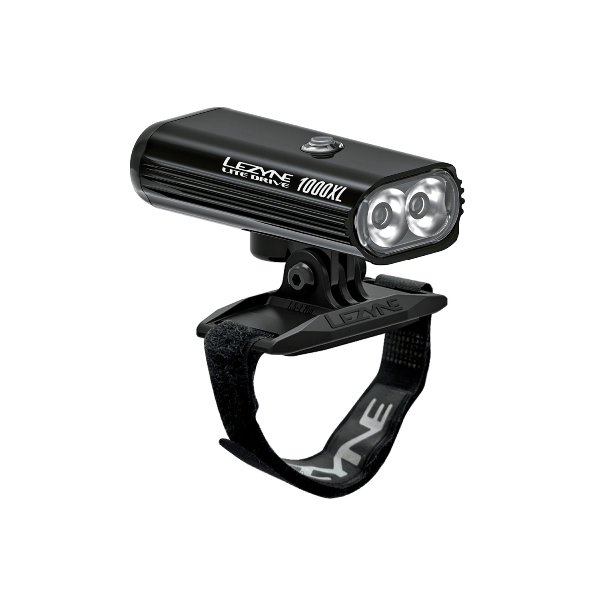 LEZYNE HELMET LITE DRIVE 1000XL luz frontal Preto