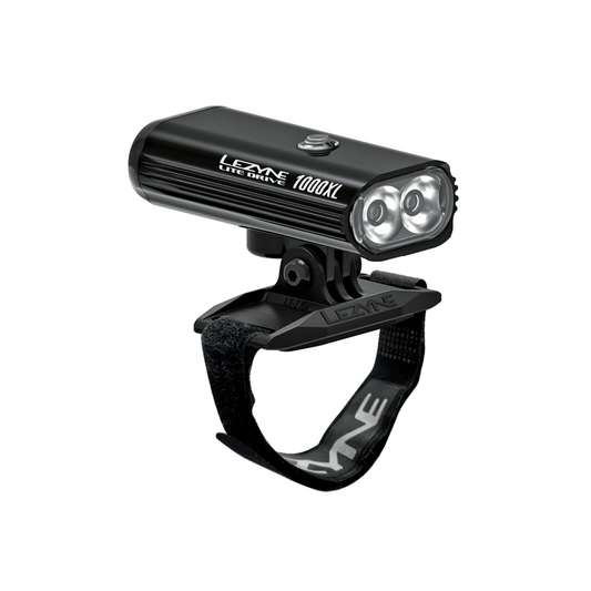 LEZYNE HELMET LITE DRIVE 1000XL luz frontal Preto