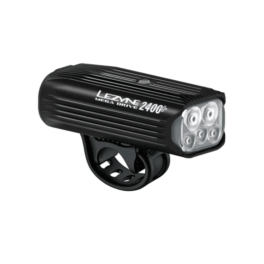 Farol dianteiro LEZYNE MEGA DRIVE 2400+ Preto