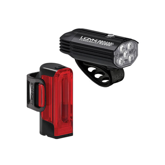 Luzes dianteiras e traseiras LEZYNE FUSION DRIVE PRO 600+ / STRIP DRIVE 300+