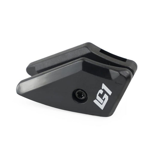 Guia inferior para E-THIRTEEN LG1 Gen 2/LG1/LG1+/LG1 Race Guia de corrente preta #CGS20.SLDR.LWR.K