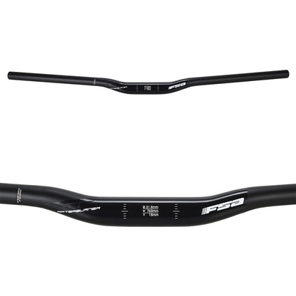 Guidão FSA AFTERBURNER Alumínio Rise 15mm 31,8/760mm Preto