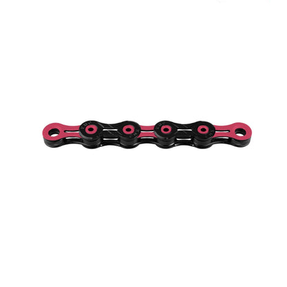 Corrente 11V KMC DLC11 Preto/Rosa