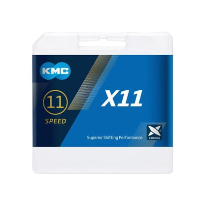Corrente 11V KMC X11 Prata/Preto