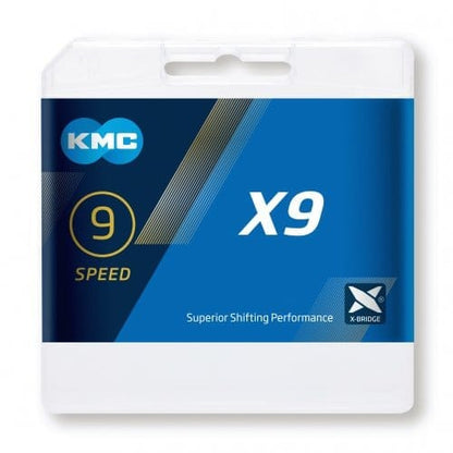 Corrente 9V KMC X9L Ti-N Ouro