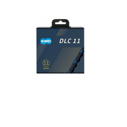 Corrente 11V KMC DLC11 Preto/Azul