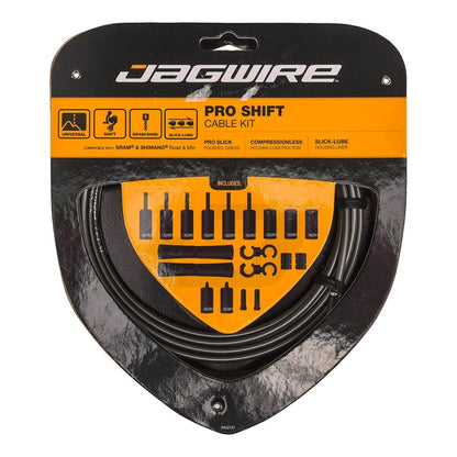 Kit de Cabos e Bainhas de Desviador JAGWIRE ROAD AND MOUNTAIN PRO