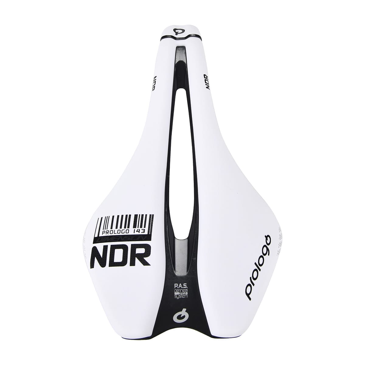 Selim PROLOGO DIMENSION NDR Carris de carbono largura 143mm Branco