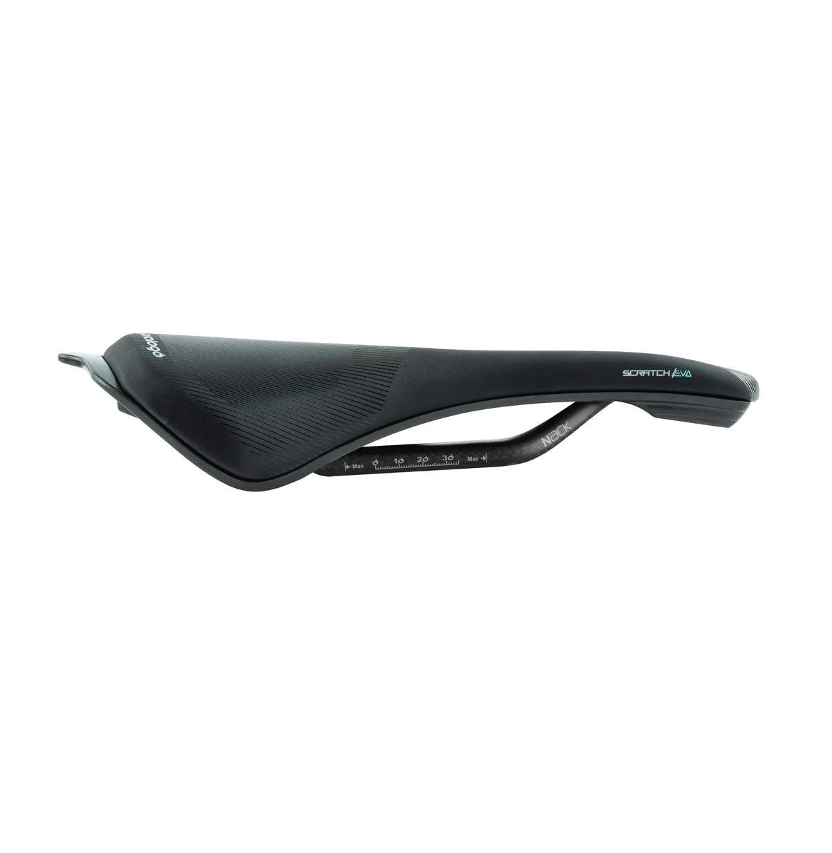 PROLOGO SCRATCH EVA Saddle 140mm Wide Carbon Nack Rails Black