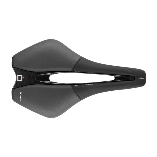 PROLOGO E-BIKE PROXIM W850 Selim 143mm Largura Carbono Trilhos pretos Preto